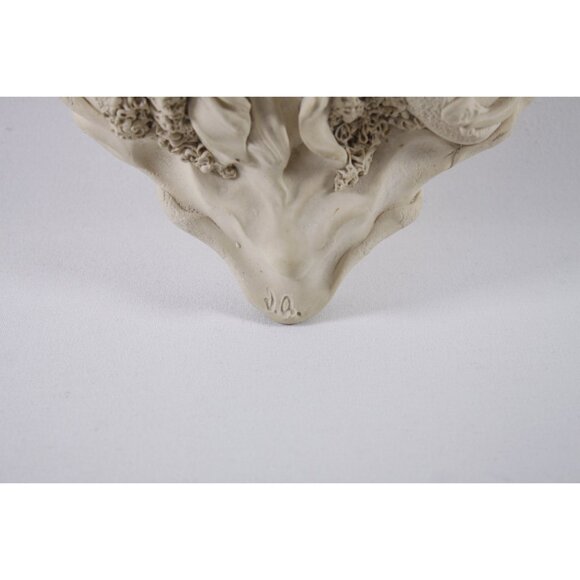 1980s Labyrinth Cinderella fairytale Sculpture ceramic wall art hand made - Picture 10 of 10